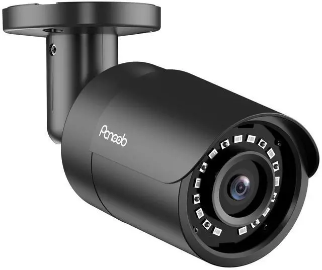 Main image of PANOOB 5MP Bullet PoE Camera Outdoor Indoor, 5-Megapixels Surveillance Security IP Cameras, AI Person Detection, 2.8mm Lens 110?Wide Angle, MIC, IP67 Weatherproof, 100ft IR Night Vision, PB37FA3-5M