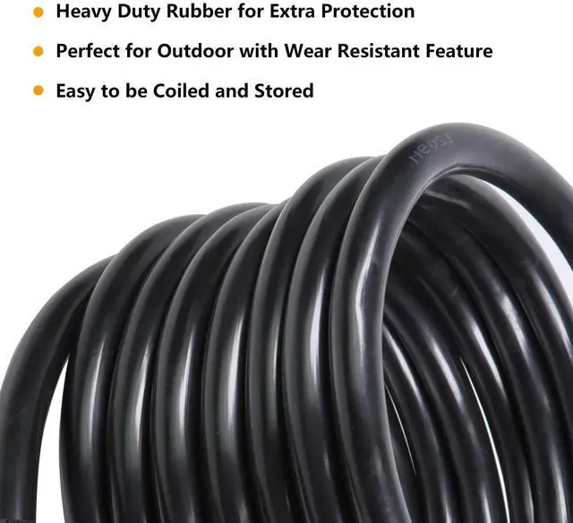 Alt view image 5 of 5 - HBU True 4 Conductor Pack of 2 Speakon Panel Mount Socket to Speakon Cable - 2 Packs 3.3 Feet 4 Core SpeakON Male to Female Audio Extension Wire with Twist Lock (4 Conductors)