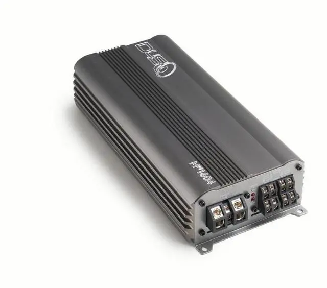 Main image of Down4Sound MM1604 Mini Maxx Gray 600W RMS Mini 4-Channel Car Audio Amplifier