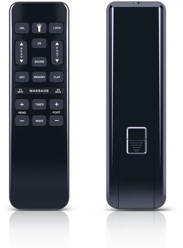 Main image of HZIME New Replacement Remote Control with Built-in Flashlight Compatible for iDealBed 4i Custom iEscape Adjustable Bed Base