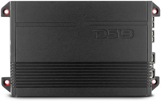 Main image of DS18 G1000.4D Car Amplifier GEN-X Full-Range Class D 4-Channel 1000 Watts Max Power 2/4 Ohm Stable, Bridgeable, High/Low Pass Filter - Small Compact Amp for Speakers in Car Audio System