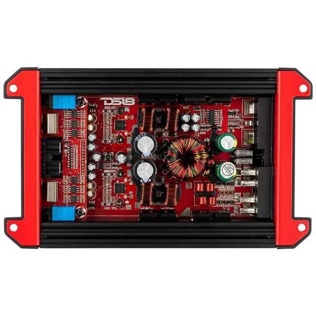 Alt view image 5 of 5 - DS18 G1000.4D Car Amplifier GEN-X Full-Range Class D 4-Channel 1000 Watts Max Power 2/4 Ohm Stable, Bridgeable, High/Low Pass Filter - Small Compact Amp for Speakers in Car Audio System
