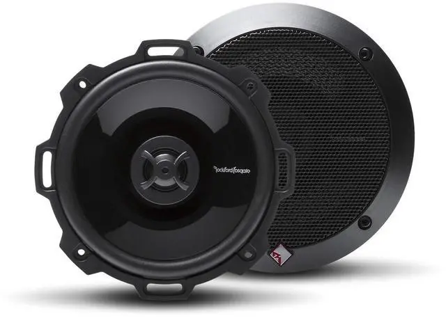 Main image of Rockford Fosgate P152 Punch 5.25" 2-Way Coaxial Full Range Speakers - Black (Pair)