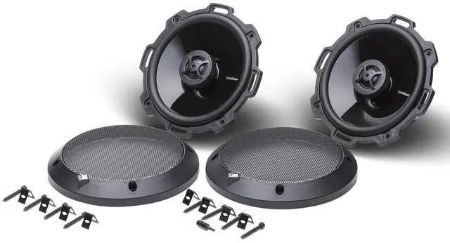 Alt view image 4 of 5 - Rockford Fosgate P152 Punch 5.25" 2-Way Coaxial Full Range Speakers - Black (Pair)