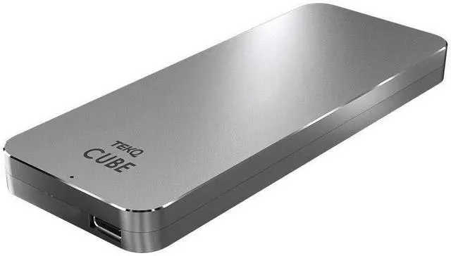 Main image of TEKQ Cube 4TB Thunderbolt 3 NVMe SSD Enclosure, USB4/TB4, Bus Powered
