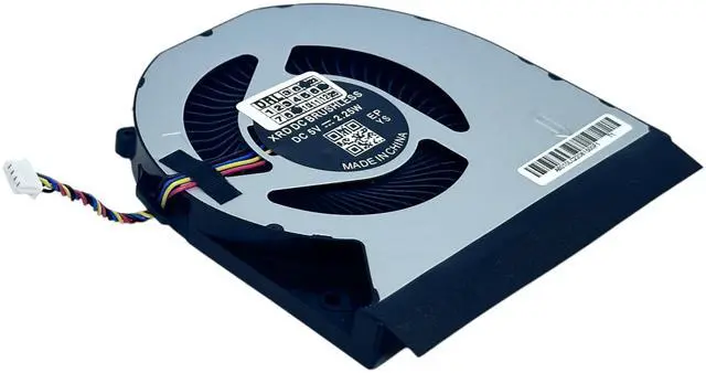 Alt view image 4 of 5 - VoltaGuru New Laptop CPU Cooling Fan for Intel NUC11, NUC12 NUC13 Pro; NP: 1323-01F6000, PVB080C05L-P10-01, BAZC0810R5HY006, BAZC0810R5HY010