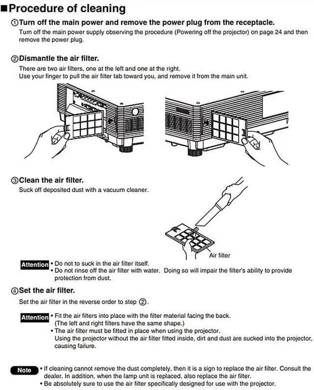 Alt view image 4 of 4 - AOERUOW ET-ACF100 Replacement Projector Air Dust Filter for PANASONIC PT-D5000,PT-D5100,PT-D5500,PT-D5600,PT-D6000,PT-DW5000,PT-DW6300,PT-DZ6700,PT-DZ6710,PT-F300,PT-F300NT,PT-FW300,PT-FW300NT