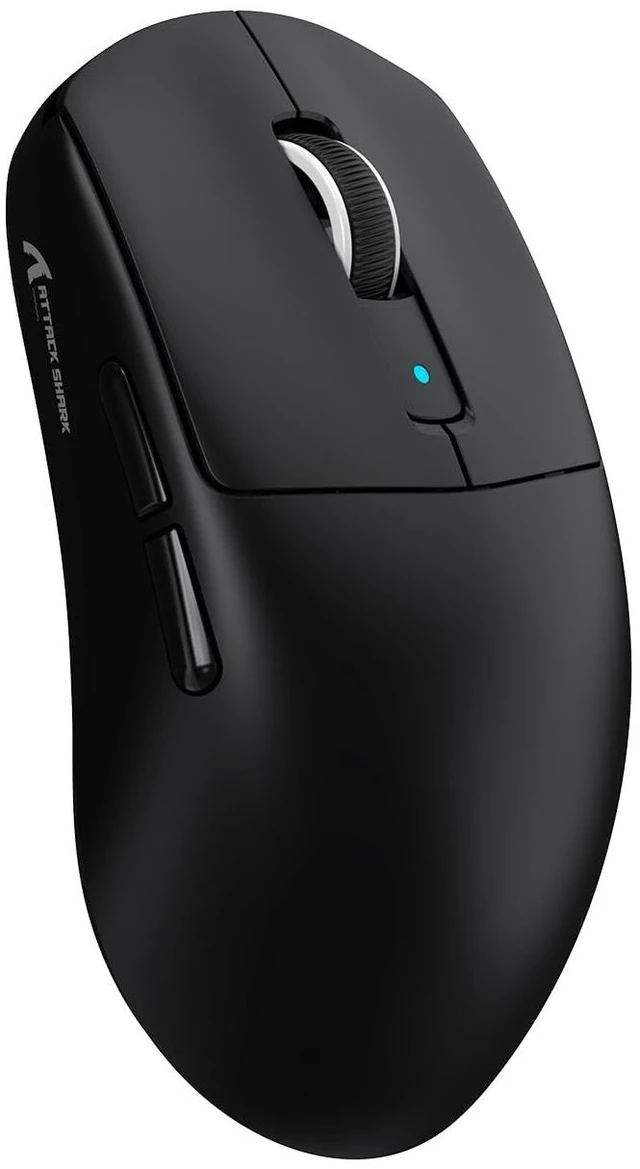 Main image of ATTACK SHARK R6 Wireless Gaming Mouse,38G Ultra-Lightweight Trip-Mode 2.4G/USB-C/Bluetooth Mouse Gaming with PAW3950MAX Sensor,42000 DPI,50G Accelerated Speed for PC/Laptop/Mac -Black&Tape