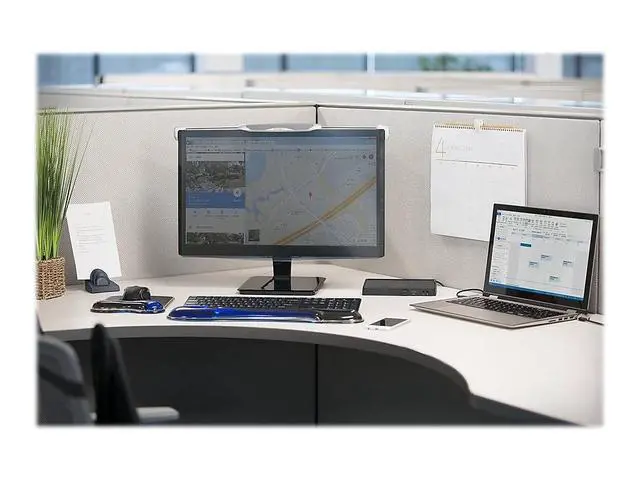 Alt view image 5 of 5 - Kensington FS240 Snap2 Privacy Screen for 22-Inch to 24-Inch Widescreen 16:10 and 16:9 Monitors (K55315WW),Black
