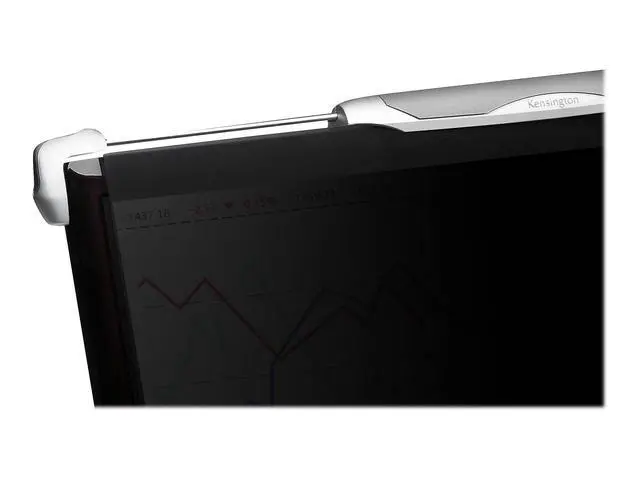 Alt view image 4 of 5 - Kensington FS240 Snap2 Privacy Screen for 22-Inch to 24-Inch Widescreen 16:10 and 16:9 Monitors (K55315WW),Black