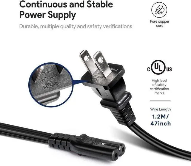 Alt view image 3 of 5 - 24V 1.4A AC Adapter Replacement for Epson Perfection Flatbed Photo Scanner V500 V600 V700 V750 V800 V850 Workforce WF-100 WF-110 ES-400 ES-500W ES-C220 ES-C320W ES-580W DS-530 DS-770 B11B172011