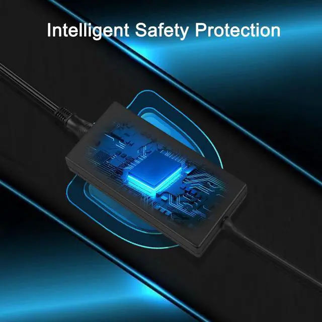 Alt view image 4 of 5 - JUYOON 120W 6.32A Charger Compatible with Intel Nuc 10 11 12 13 14 Pro Kit Mini PC LG 17U70N 15U70P FSP120-ABBN2 A15-120P1A ADP-120RH B ADP-120ZB B PA-1121-28 AC Adapter