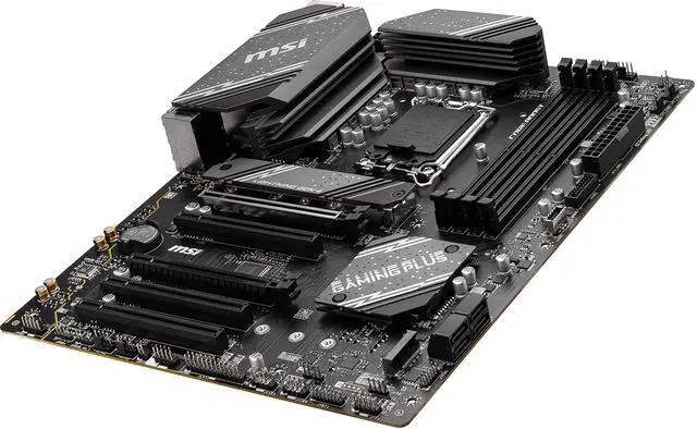 Alt view image 5 of 5 - MSI B760 Gaming Plus WiFi Gaming Motherboard (Supports 12th/13th/14th Gen Intel Processors, LGA 1700, DDR5, PCIe 4.0, M.2, 2.5Gbps LAN, USB 3.2 Gen2, HDMI/DP, Wi-Fi 6E, Bluetooth 5.3, ATX)