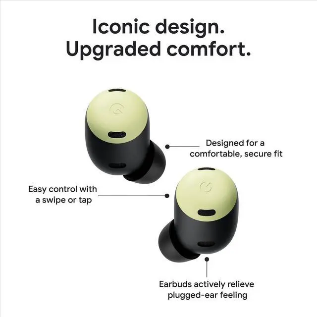 Alt view image 5 of 5 - Google Pixel Buds Pro - Noise Canceling Earbuds - Up to 31 Hour Battery Life with Charging Case - Bluetooth Headphones - Compatible with Android - Coral