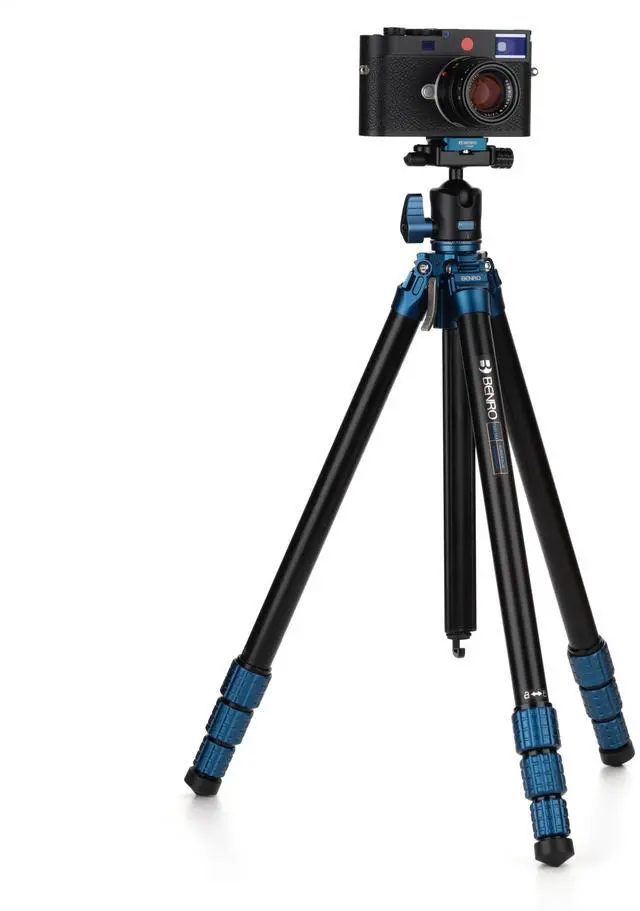 Alt view image 5 of 5 - Benro Superslim 1.5 Series, 4 Section Aluminum Tripod with H0P Ballhead (TSSL18AH0P)