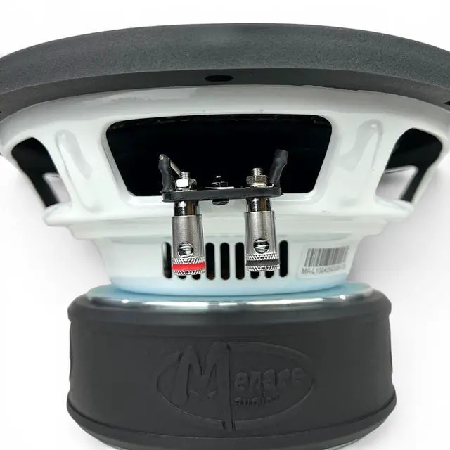 Alt view image 4 of 5 - MENACE AUDIO 10" Inch Subwoofer, 400W RMS/1200W Max, Single 4 Ohm Car Audio Subwoofer, 2.5" High Temperature Voice Coil, Deep Bass