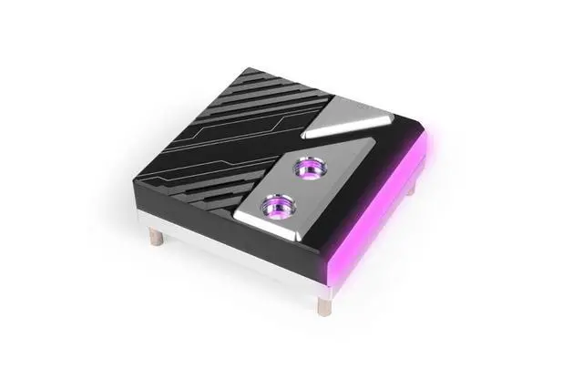 Alt view image 4 of 5 - Alphacool Apex 1 CPU Cooler, LGA 1700/1851, Black