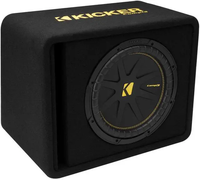 Main image of KICKER 50VCWC124 CompC 12-inch Subwoofer in Vented Enclosure, 4-Ohm