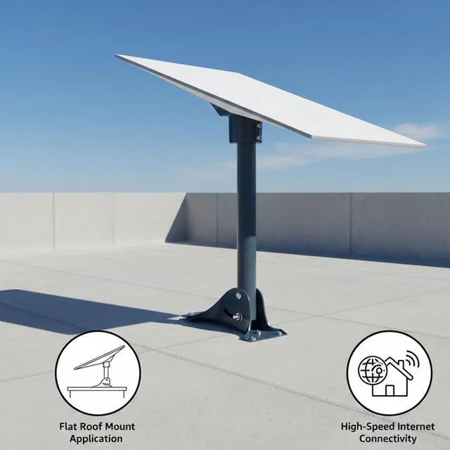 Alt view image 5 of 5 - Roof Mount Gen 3 for Starlink, Heavy Duty Mounting Kit