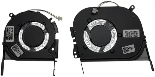 Alt view image 2 of 5 - CPU+GPU Cooling Fan for Asus VivoBook Pro 15 K6500, M3500, VivoBook Pro 16X M7600, N7600, X7600, Model EG50050S1-1C191-S9A, DQ5D518E001, EG50050S1-1C201-S9A, DQ5D568E001, 13NB0UV0T05111