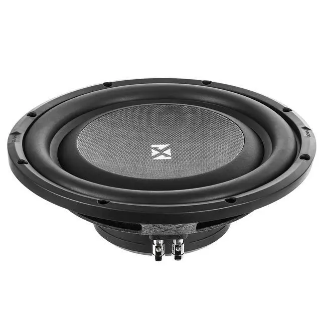 Alt view image 5 of 5 - NVX SMW12D4 800W Peak (400W RMS) S-Series Shallow-Mount 12" Dual 4-Ohm Subwoofer