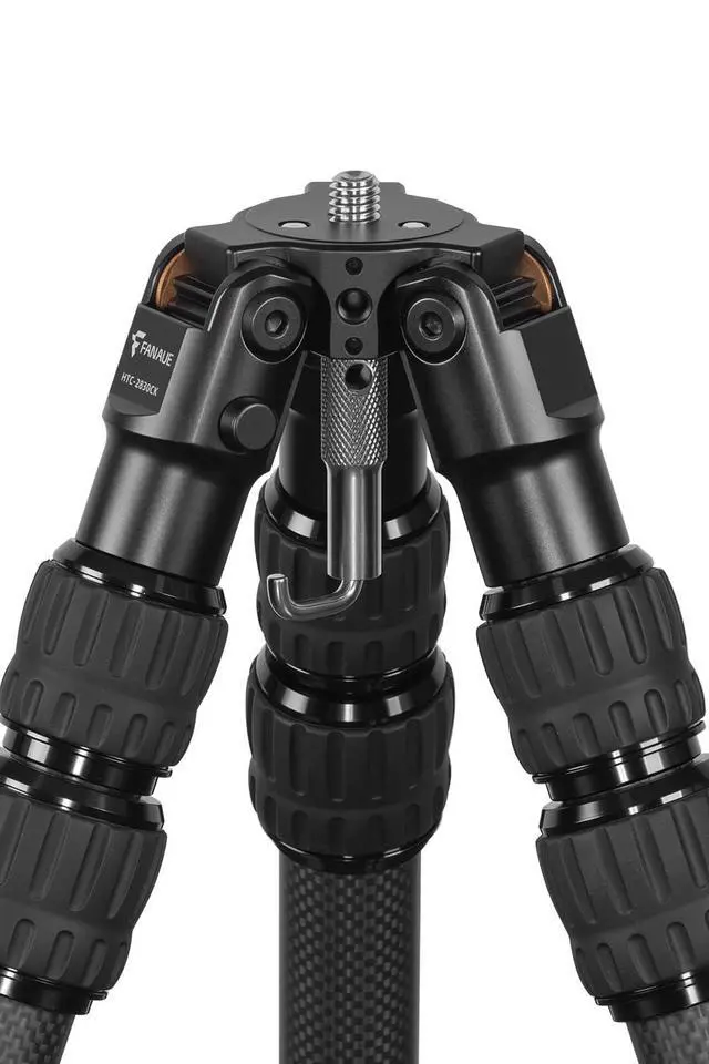 Alt view image 4 of 5 - FANAUE Carbon Fiber Tripod with 3/8" Screw Professional Camera Tripod, Bowl Tripods Heavy Duty Camera Stand for for Photography, Hunting, Shooting, Glassing, and Outdoors