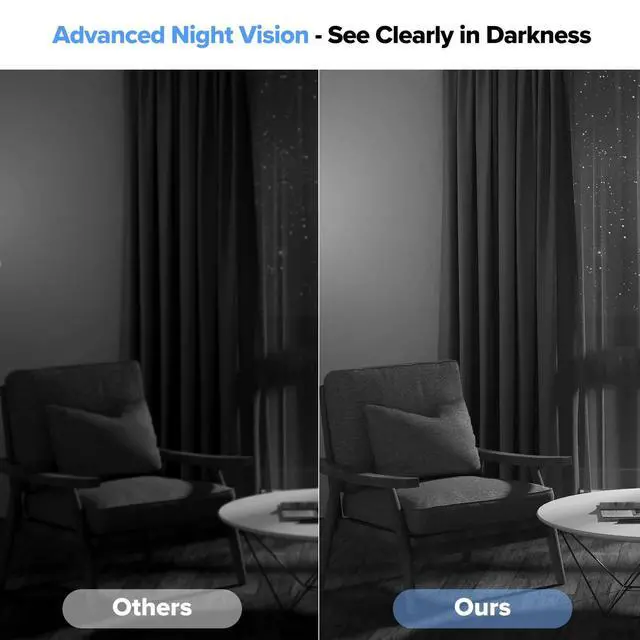 Alt view image 3 of 5 - HiSpyCam Full HD 1080p WiFi Security Camera - Wireless Nanny Cam - Night Vision Indoor/Outdoor Use - Local/Cloud Storage