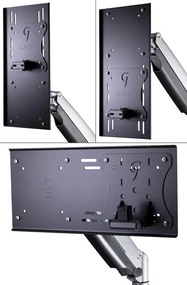 Alt view image 4 of 5 - Gladiator Joe Monitor Arm/Mount - VESA Adapter Extension - Compatible with Any GJ VESA Adapter - Raise ^^ Lower ^^ Customize Your Monitor Setup