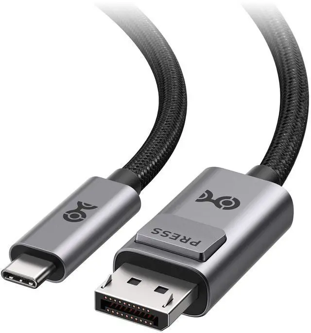 Main image of Cable Matters 40Gbps Bi-Directional USB-C to DisplayPort 2.1 Cable - 0.9m / 3ft, DP40 (UHBR10), 8K@120Hz / 4K@480Hz, DisplayPort to USB C Cable for DP Alt Mode Devices (No Power Delivery)