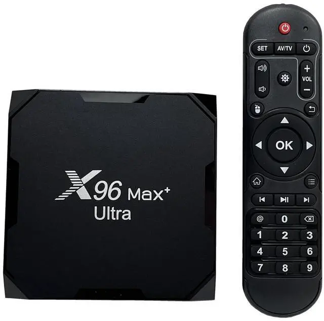 Main image of 4GB 64GB X96 Max Plus Ultra Box Android 11 Amlogic S905X4 2.4G/5GHz Dual WiFi 100M BT4.0 USB3.0 Support AV1 H.265 4K HDR