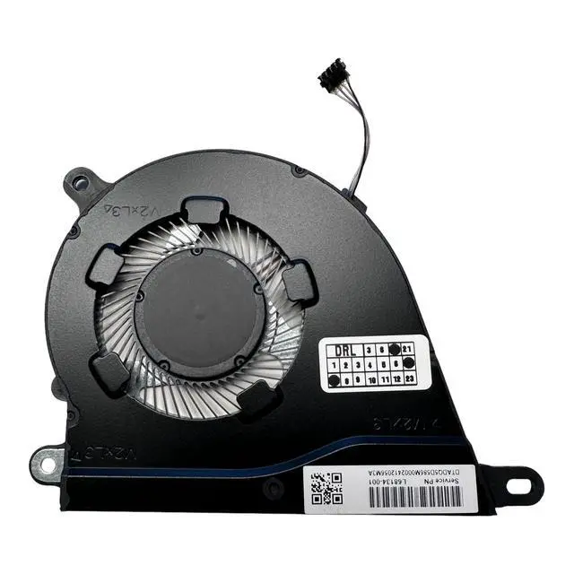 Alt view image 2 of 5 - VoltaGuru New Compatible CPU Cooling Fan for HP Pavilion 15-DY, 15-EF, 15T-DY, 15S-EQ, 15S-FQ, 340S G7,14-DQ, 14S-FQ, 14S-DQ PN: L68134-001, L68629-001, ND75C07-19A18