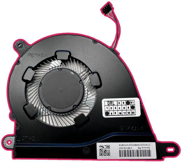 Main image of VoltaGuru New Compatible CPU Cooling Fan for HP Pavilion 15-DY, 15-EF, 15T-DY, 15S-EQ, 15S-FQ, 340S G7,14-DQ, 14S-FQ, 14S-DQ PN: L68134-001, L68629-001, ND75C07-19A18