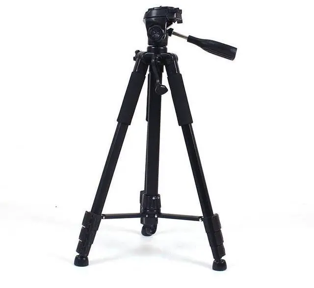 Main image of REFLEX CAMERA Travel Tripod Lightweight Aluminum, 55 cm170 cm Adjustable, 4 kg Capacity, 360 Pan Head, Bubble Level & Non-Slip Feet for DSLR/Mirrorless/Video Cameras