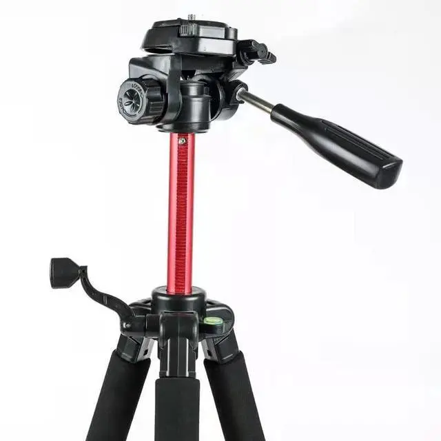Alt view image 4 of 5 - REFLEX CAMERA Travel Tripod Lightweight Aluminum, 55 cm170 cm Adjustable, 4 kg Capacity, 360 Pan Head, Bubble Level & Non-Slip Feet for DSLR/Mirrorless/Video Cameras