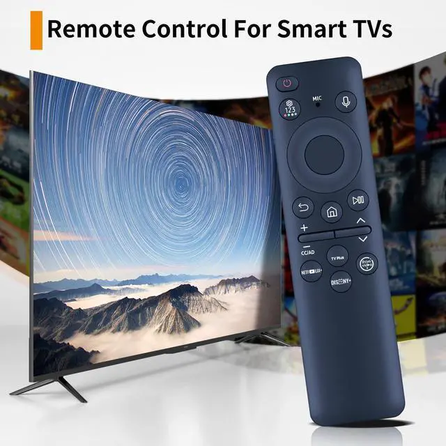 Alt view image 2 of 5 - New Replacement BN59-01432J Voice Solar Remote Control Compatible for Samsung Neo QLED 4K 8K Crystal UHD Series Smart TV CU8000 QN85C QN90C QN95C QN800C QN850C QN900C QN990C Q60C Q70C Q80C S90C