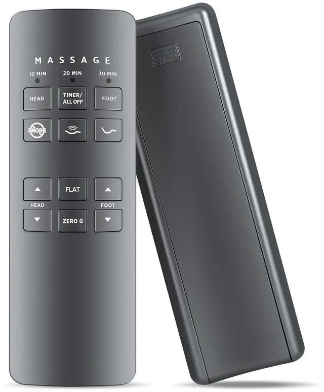 Main image of RYQIF RF258B Replacement Remote Control for Serta Motion Plus Ergomotion Massage TEMPUR-Pedic JLDK.27.03.06 RF258B Beautyrest SmartMotion 2.0 OKIN Adjustable Bed