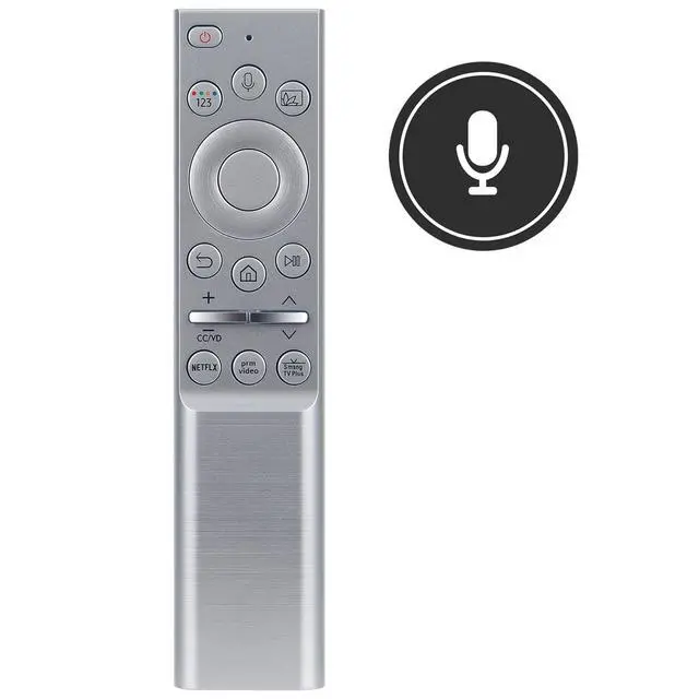 Alt view image 2 of 5 - BN59-01327A Replace Voice Remote Applicable for Samsung TV QN82Q850TAF QN65Q850TAF QN85Q950TSF QN65Q900TSF QN75Q900TSF UN65TU850DFXZA QN75Q7DTAFXZA QN85Q8DTAFXZA UN75RU9000FXZA QN70Q6DTAF QN75Q8