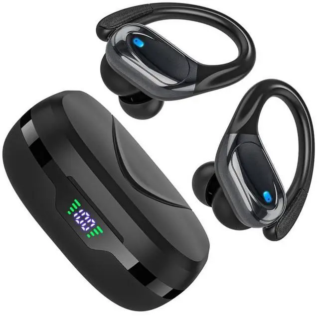 Main image of HAOYUYAN Wireless Earbuds, Sports Bluetooth Headphones (Space Black)