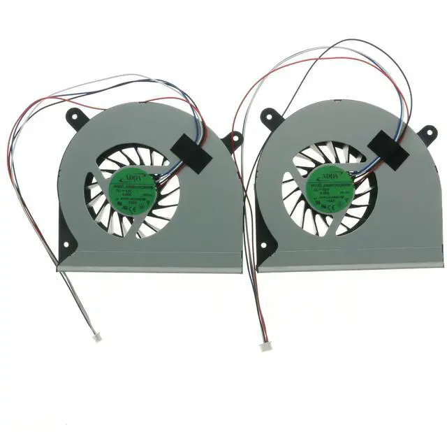 Main image of Left & Right CPU Cooling Fan Set Replacement for ASUS ROG G20AJ G20BM G20CB G20CI Desktop, 13PD00R1AM0601 13PD00R1AM0501, AB08812HX26DB00, DC 12V 0.6A