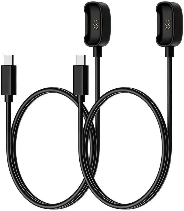 Main image of YAJOJO 2-Pack Magnetic Charging Cable for DJI Mic Mini 2 / DJI Mic 3 Transmitter, Magnetic Wireless Microphone Charger Cord, Strong Magnetic USB Cable for Fast Charging & Data Sync, Black