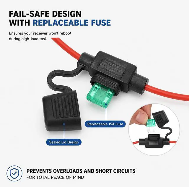 Alt view image 4 of 5 - Starlink Mini 12V Adapter, 12V/24V to 30V 3.5A DC Step Up Converter (IP68)