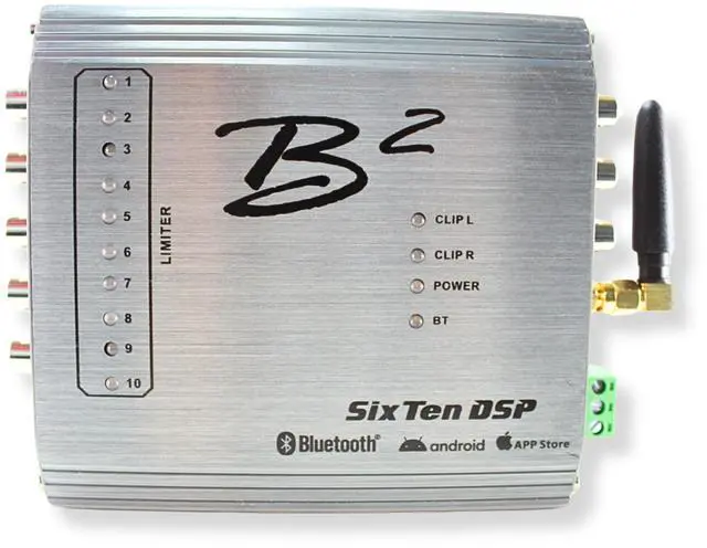Alt view image 2 of 5 - B2 Audio 4v 10 Channel DSP with Bluetooth iOS/Android App 96 KHz - 32 Bit