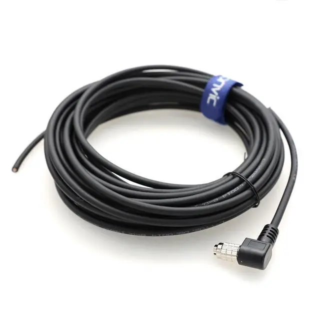 Alt view image 3 of 5 - Eonvic Hirose 8 Pin Female Right Angle to Open End for CCD GIGE Industrial Camera I/O Cable 8 Pin Hirose HR25-7TP-8S Shielded Cable