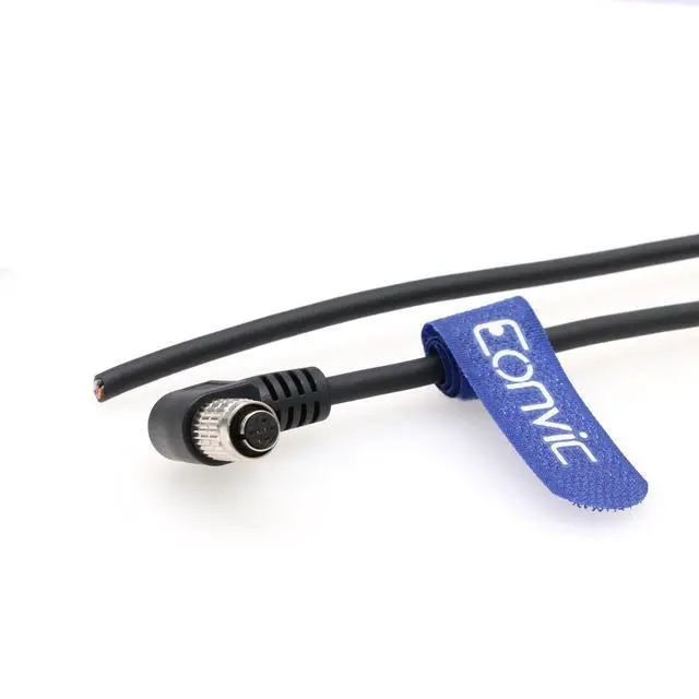 Alt view image 4 of 5 - Eonvic Hirose 8 Pin Female Right Angle to Open End for CCD GIGE Industrial Camera I/O Cable 8 Pin Hirose HR25-7TP-8S Shielded Cable