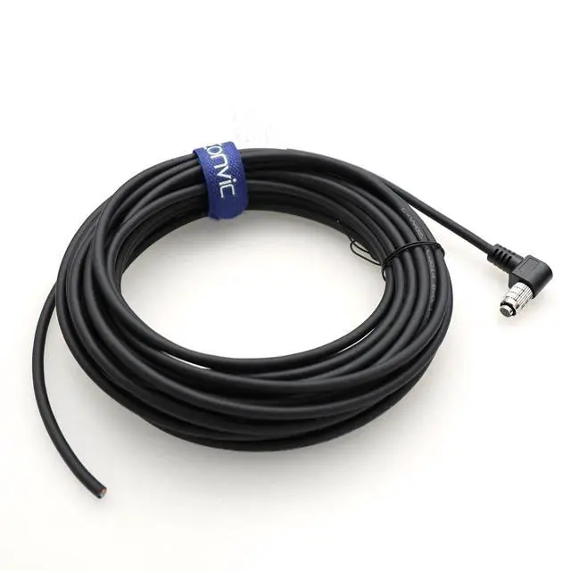 Alt view image 5 of 5 - Eonvic Hirose 8 Pin Female Right Angle to Open End for CCD GIGE Industrial Camera I/O Cable 8 Pin Hirose HR25-7TP-8S Shielded Cable