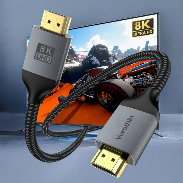 Alt view image 2 of 5 - HDMI 2.1 Cable 6 FT 5-Pack,Shielded High Speed 8K HDMI TV Cable,CL3 Rated
