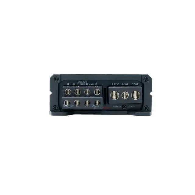 Alt view image 2 of 5 - Cerwin Vega 4 Channel 480W RMS Class D Amplifier, Compact Car Audio System,Vega Bass Boost, Variable Crossovers, RCA Pass Thru for Enhanced Sound - XED6004D