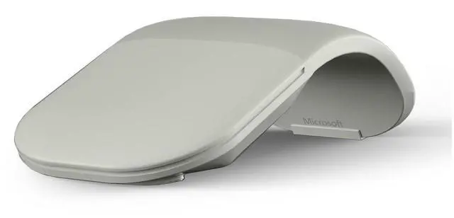 Main image of Arc Touch Mouse, Compatible with Microsoft Surface FHD-00001 Foldable Portable Mouse Silent Folding Arc for Computer/Mac/OS/Notebook (Grey)