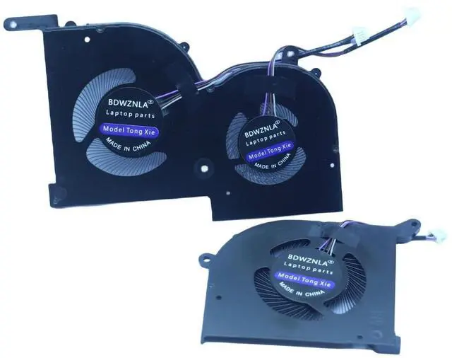 Main image of BDWZNLA CPU+GPU Cooling Fan Replacement for MSI GS66 WS66 11UG 11UE 11UH 11UMT 11UKT, Creator 15 OLED MS-16V4 BS5005HS-U4Q(16V4-CPU) BS5005HS-U3J(16V4-G-CW) (Does Not fit Intel 10th Gen CPU Vers