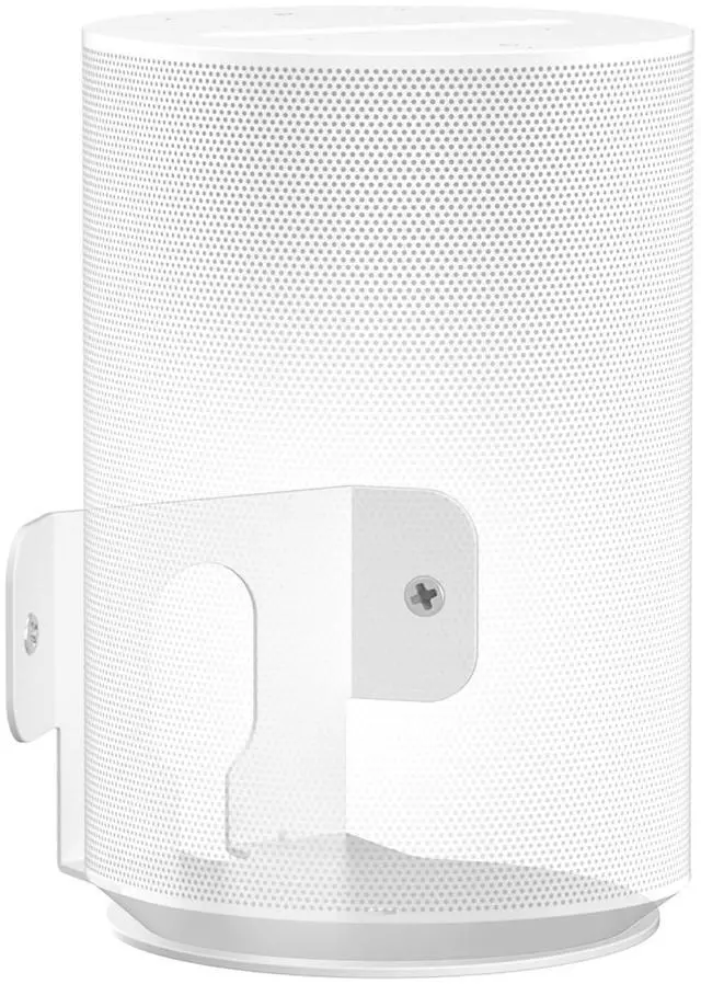 Main image of Yibracki Heavy-Duty Speaker Mount for Sonos Era 100 and Era 100 SL Corner Wall Mount Bracket, Low Profile Wall Mount for Sonos Era 100 and Era 100 SL Speaker Corner Mount Easy to Install, White
